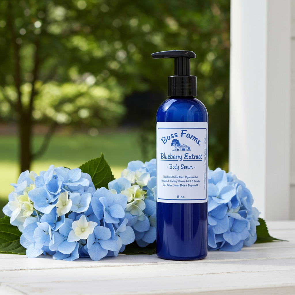 Blueberry Extract Body Serum – Bass Farms, LLC