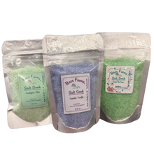 Load image into Gallery viewer, Winter Holiday Salt Soak Stocking Stuffers