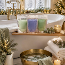 Load image into Gallery viewer, Winter Holiday Salt Soak Stocking Stuffers