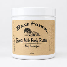 Load image into Gallery viewer, A jar of Bass Farms Goat Milk Body Butter