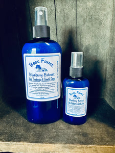 Blueberry Extract Hair Thickening & Growth Spray