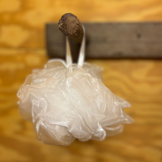 Loofah Pouf